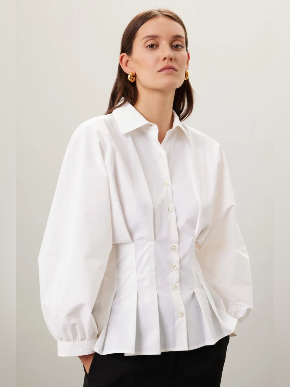 *Flawed RTR NATORI Techno Poplin Top (0393)